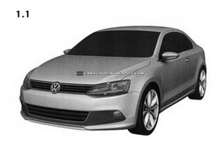 Volkswagen патентует купе Jetta Volkswagen патентует купе Jetta