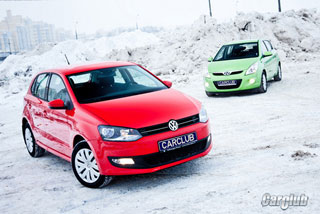 ����-����� Hyundai i20, Volkswagen Polo