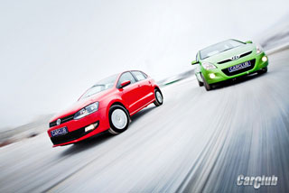 ����-����� Hyundai i20, Volkswagen Polo