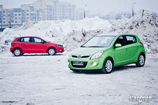 ����-����� Hyundai i20, Volkswagen Polo