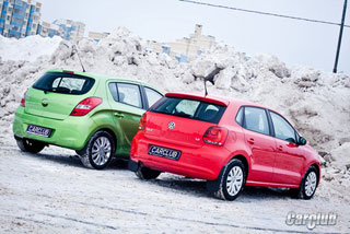 ����-����� Hyundai i20, Volkswagen Polo