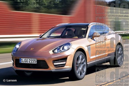 ������ ����������� � ����� Porsche Cajun 