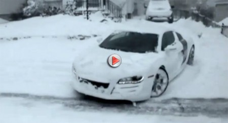 Audi-R8-sNow