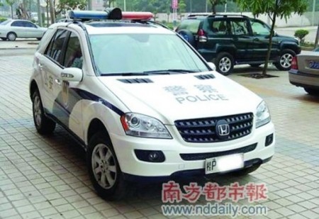 ��������� �������� � ������� ������ Mercedes �� Honda