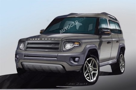 Land Rover ������� �� ���������� ����� Defender