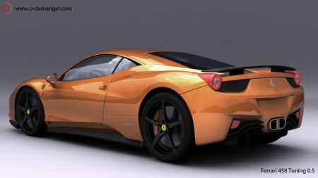 ����������� �������� ��������� ���� ������� Ferrari 458 Italia