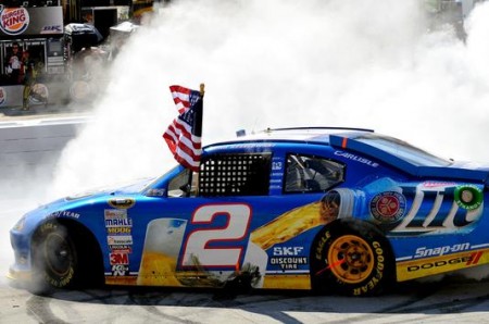 Brad Keselowski wins at Bristol