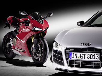 �������� Audi ������ ������������� ���������� Ducati