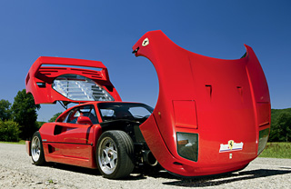 ����-����� Ferrari F40, Jaguar XJ220, Dodge Viper