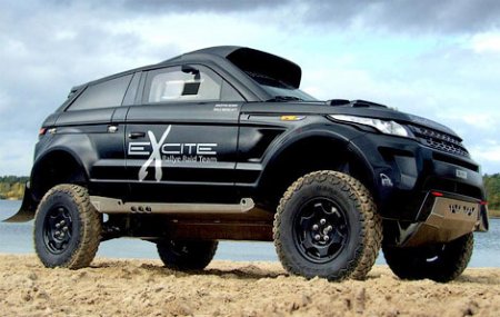 Британцы превратили Range Rover Evoque во внедорожник для "Дакара" Британцы превратили Range Rover Evoque во внедорожник для "Дакара"