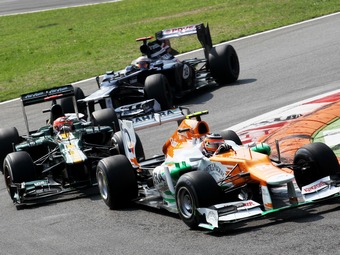 ����� ����� Force India � Caterham ������������ � 2013 ����