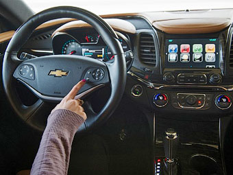�������� Chevrolet ����������� ����� �����������-������� MyLink
